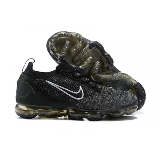 Nike Air VaporMax 2021 Flyknit Černý Šedá Dámské/Pánské Tenisky DC9394-001