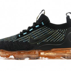 Nike Air VaporMax 2021 Flyknit Černý Oranžová Dámské/Pánské Tenisky