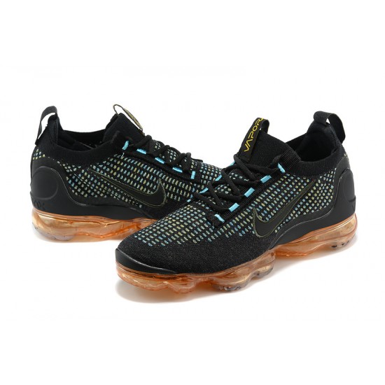 Nike Air VaporMax 2021 Flyknit Černý Oranžová Dámské/Pánské Tenisky