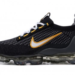 Nike Air VaporMax 2021 Flyknit Černý Žluť Dámské/Pánské Tenisky DH4086-001