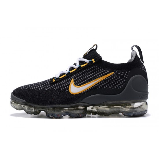 Nike Air VaporMax 2021 Flyknit Černý Žluť Dámské/Pánské Tenisky DH4086-001