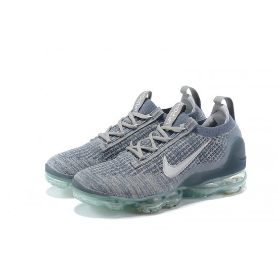 Nike Air VaporMax 2021 Flyknit Šedá Modrý Dámské/Pánské Tenisky DH4084-400