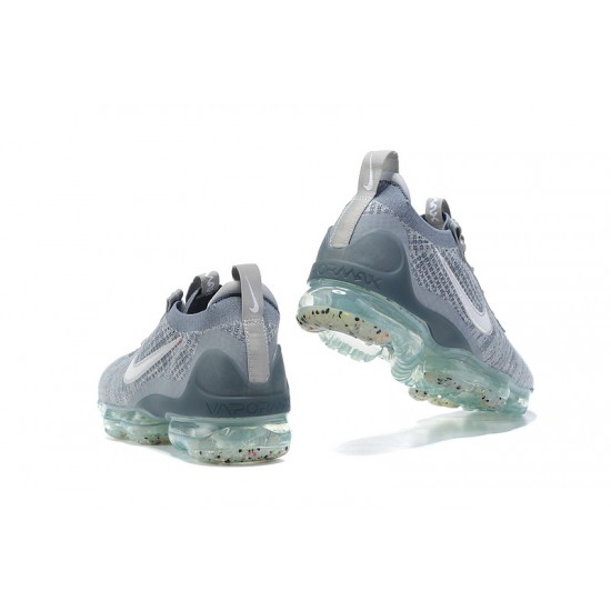 Nike Air VaporMax 2021 Flyknit Šedá Modrý Dámské/Pánské Tenisky DH4084-400