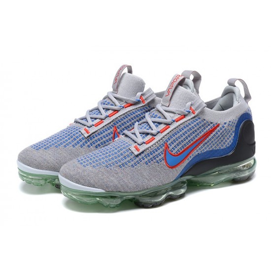 Nike Air VaporMax 2021 Flyknit Šedá Modrý Dámské/Pánské Tenisky DX3368-700