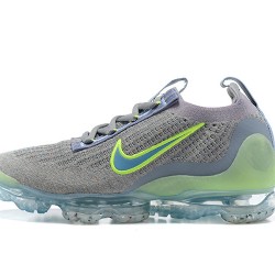 Nike Air VaporMax 2021 Flyknit Šedá Zelený Dámské/Pánské Tenisky DH4084-003