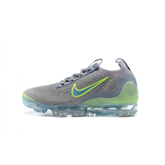 Nike Air VaporMax 2021 Flyknit Šedá Zelený Dámské/Pánské Tenisky DH4084-003