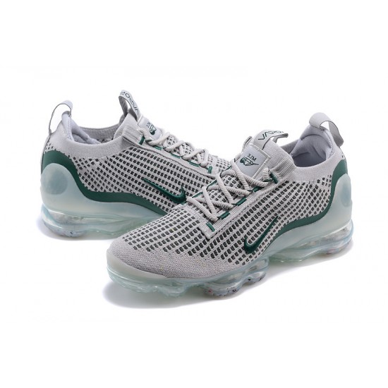 Nike Air VaporMax 2021 Flyknit Šedá Zelený Dámské/Pánské Tenisky DN3074-001