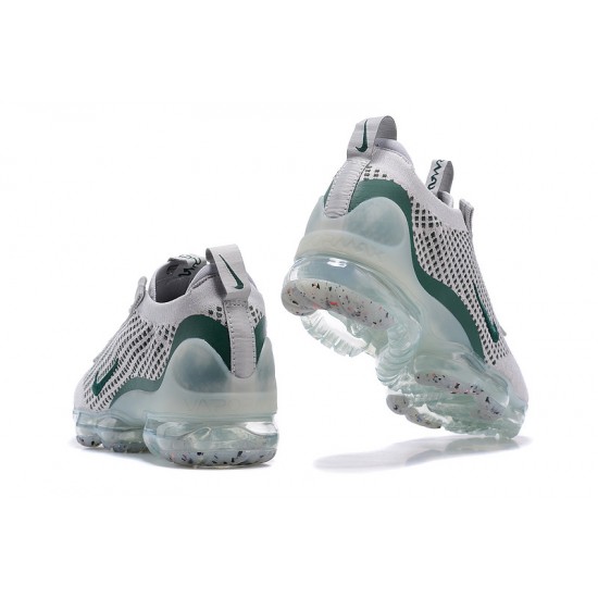 Nike Air VaporMax 2021 Flyknit Šedá Zelený Dámské/Pánské Tenisky DN3074-001