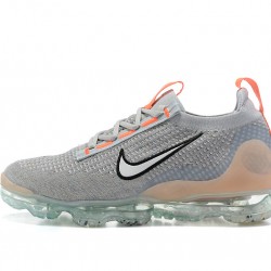 Nike Air VaporMax 2021 Flyknit Šedá Oranžová Dámské/Pánské Tenisky DH4084-002