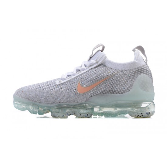 Nike Air VaporMax 2021 Flyknit Šedá Oranžová Dámské/Pánské Tenisky DH4090-002