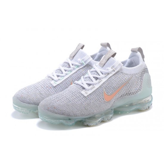 Nike Air VaporMax 2021 Flyknit Šedá Oranžová Dámské/Pánské Tenisky DH4090-002