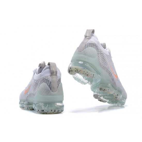 Nike Air VaporMax 2021 Flyknit Šedá Oranžová Dámské/Pánské Tenisky DH4090-002