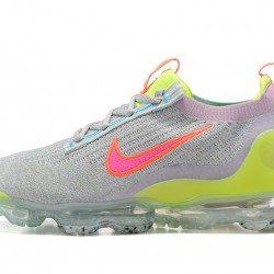 Nike Air VaporMax 2021 Flyknit Šedá Růžový Dámské/Pánské Tenisky DH4088-002