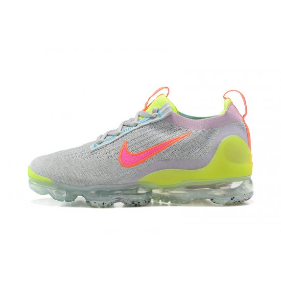 Nike Air VaporMax 2021 Flyknit Šedá Růžový Dámské/Pánské Tenisky DH4088-002