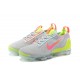 Nike Air VaporMax 2021 Flyknit Šedá Růžový Dámské/Pánské Tenisky DH4088-002