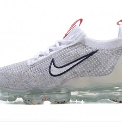 Nike Air VaporMax 2021 Flyknit Šedá Červený Dámské/Pánské Tenisky DB1550-003