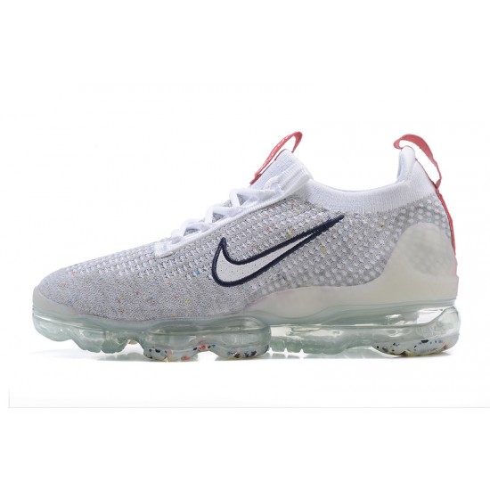 Nike Air VaporMax 2021 Flyknit Šedá Červený Dámské/Pánské Tenisky DB1550-003