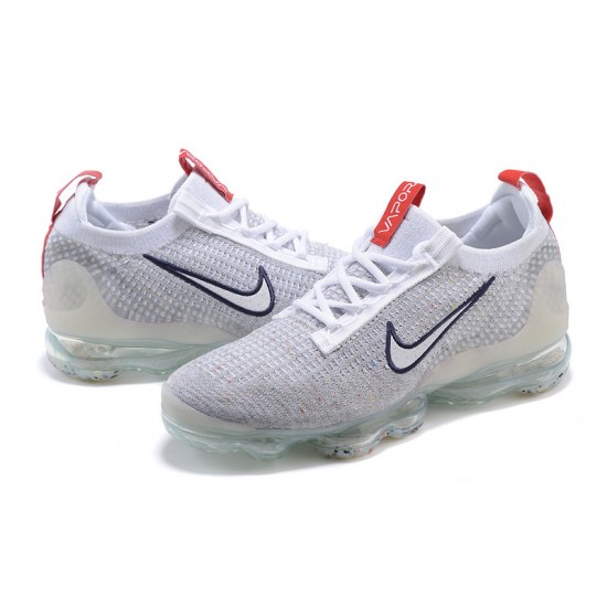 Nike Air VaporMax 2021 Flyknit Šedá Červený Dámské/Pánské Tenisky DB1550-003