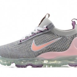 Nike Air VaporMax 2021 Flyknit Šedá a Růžový Dámské/Pánské Tenisky 