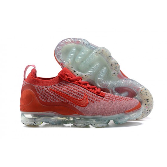 Nike Air VaporMax 2021 Flyknit Červený Dámské/Pánské Tenisky DC4112-800