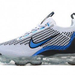 Nike Air VaporMax 2021 Flyknit Bílý Modrý Dámské/Pánské Tenisky DM0025-001