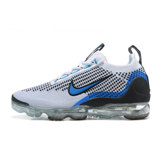 Nike Air VaporMax 2021 Flyknit Bílý Modrý Dámské/Pánské Tenisky DM0025-001