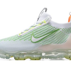 Nike Air VaporMax 2021 Flyknit Bílý Zelený Dámské/Pánské Tenisky FD0871-100