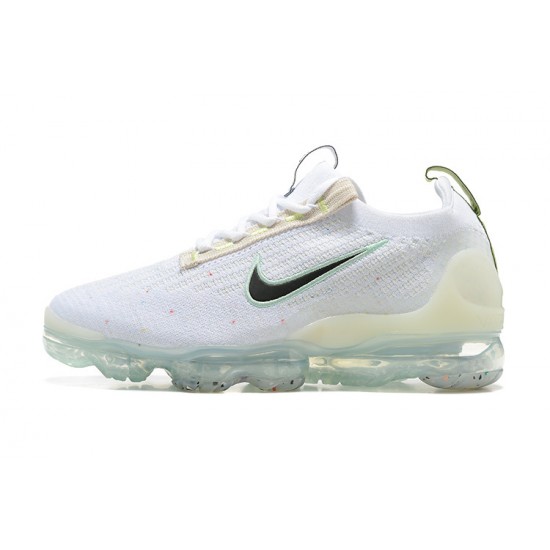 Nike Air VaporMax 2021 Flyknit Bílý a Černý Dámské/Pánské Tenisky 