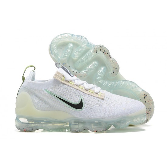 Nike Air VaporMax 2021 Flyknit Bílý a Černý Dámské/Pánské Tenisky 