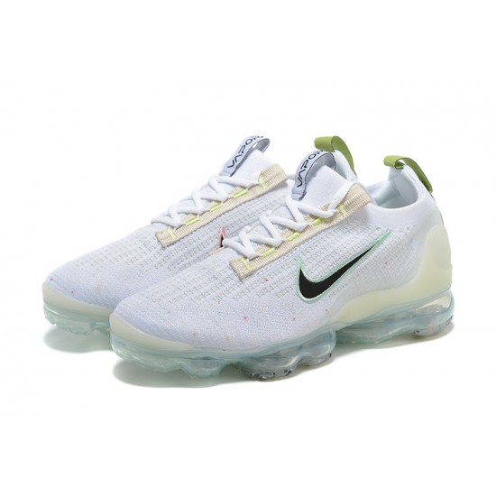 Nike Air VaporMax 2021 Flyknit Bílý a Černý Dámské/Pánské Tenisky 