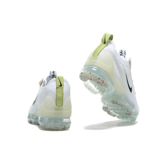 Nike Air VaporMax 2021 Flyknit Bílý a Černý Dámské/Pánské Tenisky 