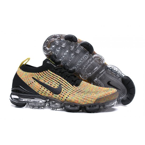 Nike Air VaporMax Flyknit 3 Černý Žluť Dámské/Pánské Tenisky  AJ6900-006