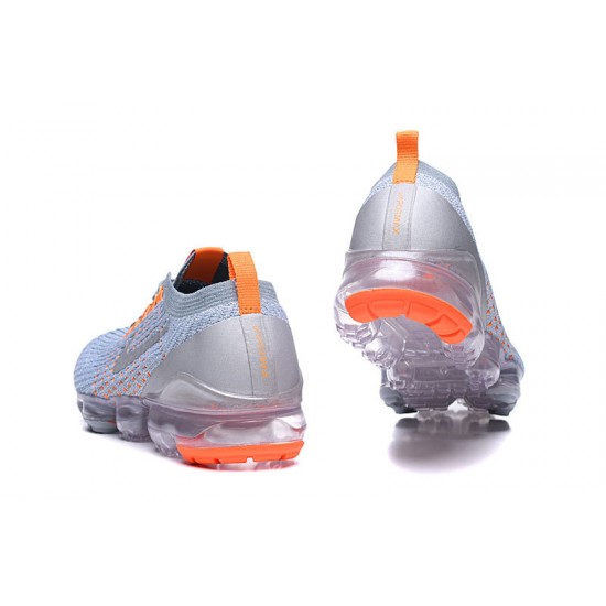 Nike Air VaporMax Flyknit 3 Šedá Oranžová Dámské/Pánské Tenisky AJ6900-003