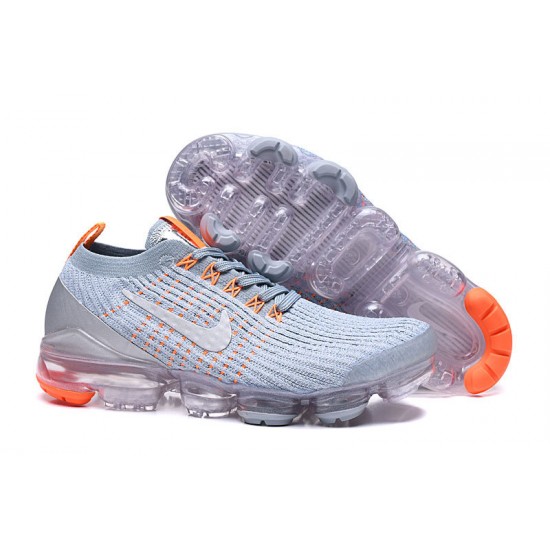 Nike Air VaporMax Flyknit 3 Šedá Oranžová Dámské/Pánské Tenisky AJ6900-003