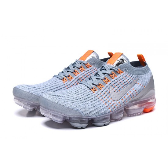 Nike Air VaporMax Flyknit 3 Šedá Oranžová Dámské/Pánské Tenisky AJ6900-003