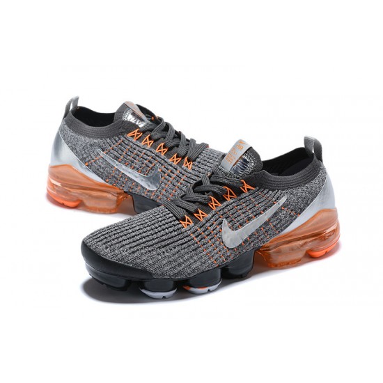 Nike Air VaporMax Flyknit 3 Šedá Oranžová Dámské/Pánské Tenisky AJ6900-024