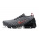 Nike Air VaporMax Flyknit 3 Šedá Červený Dámské/Pánské Tenisky AJ6900-012