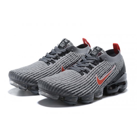 Nike Air VaporMax Flyknit 3 Šedá Červený Dámské/Pánské Tenisky AJ6900-012