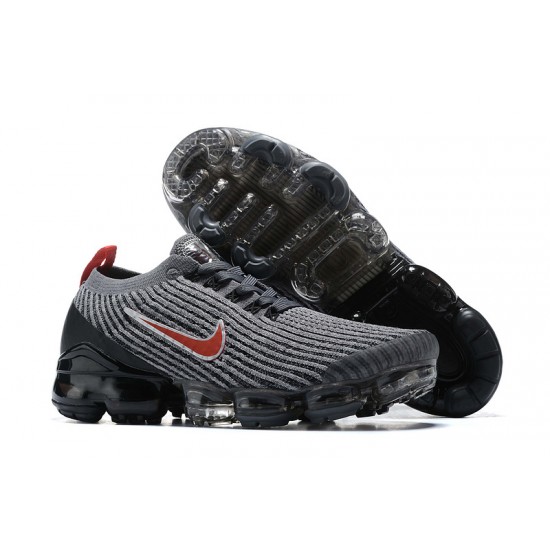 Nike Air VaporMax Flyknit 3 Šedá Červený Dámské/Pánské Tenisky AJ6900-012