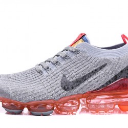 Nike Air VaporMax Flyknit 3 Šedá Červený Dámské/Pánské Tenisky AJ6900-600