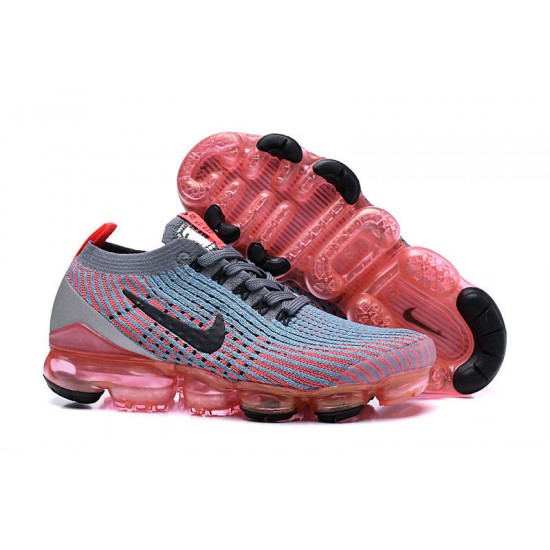 Nike Air VaporMax Flyknit 3 Šedá Červený Dámské/Pánské Tenisky AJ6900-601