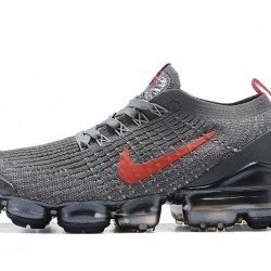 Nike Air VaporMax Flyknit 3 Šedá Červený Dámské/Pánské Tenisky CT1270-001