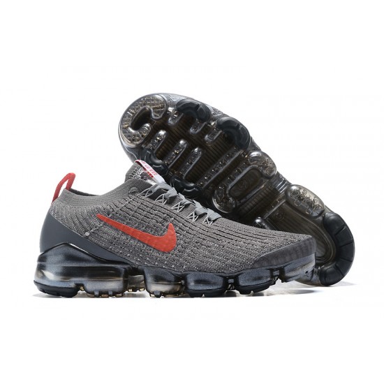 Nike Air VaporMax Flyknit 3 Šedá Červený Dámské/Pánské Tenisky CT1270-001