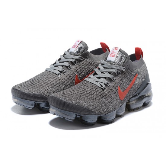 Nike Air VaporMax Flyknit 3 Šedá Červený Dámské/Pánské Tenisky CT1270-001