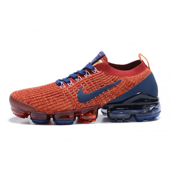 Nike Air VaporMax Flyknit 3 Červený Modrý Dámské/Pánské Tenisky AJ6900-600