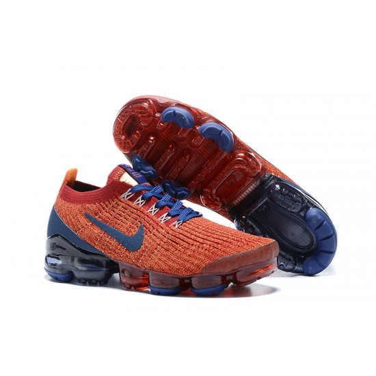 Nike Air VaporMax Flyknit 3 Červený Modrý Dámské/Pánské Tenisky AJ6900-600