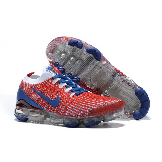 Nike Air VaporMax Flyknit 3 Červený Modrý Dámské/Pánské Tenisky CW5585-100