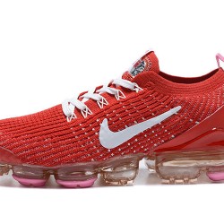 Nike Air VaporMax Flyknit 3 Červený Bílý Dámské/Pánské Tenisky CU4756-600