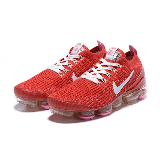 Nike Air VaporMax Flyknit 3 Červený Bílý Dámské/Pánské Tenisky CU4756-600