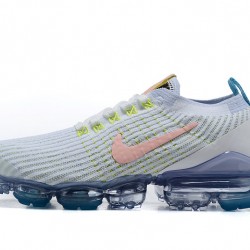 Nike Air VaporMax Flyknit 3 Bílý Modrý Dámské/Pánské Tenisky AJ6900-003